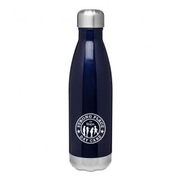 Blue h2go 17 oz Bottle | Promotional h2go Water Bottles | Push-Pull Stainless Steel Water Bottles | h2go Sports Bottles in Bulk